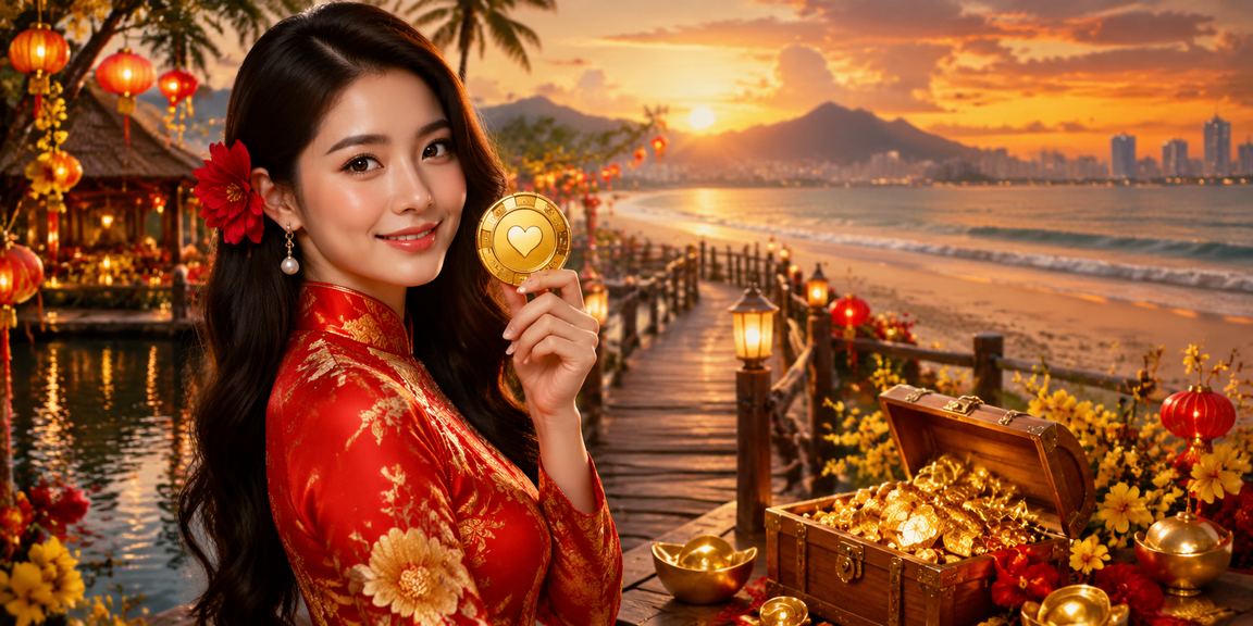 Không gian giải trí casino sôi động tại bãi biển Đà Nẵng